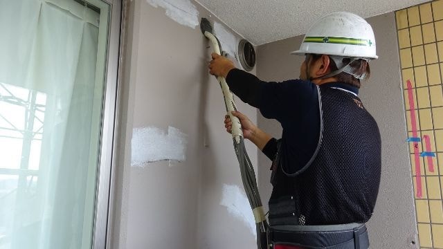 エアコン移設 現場研修